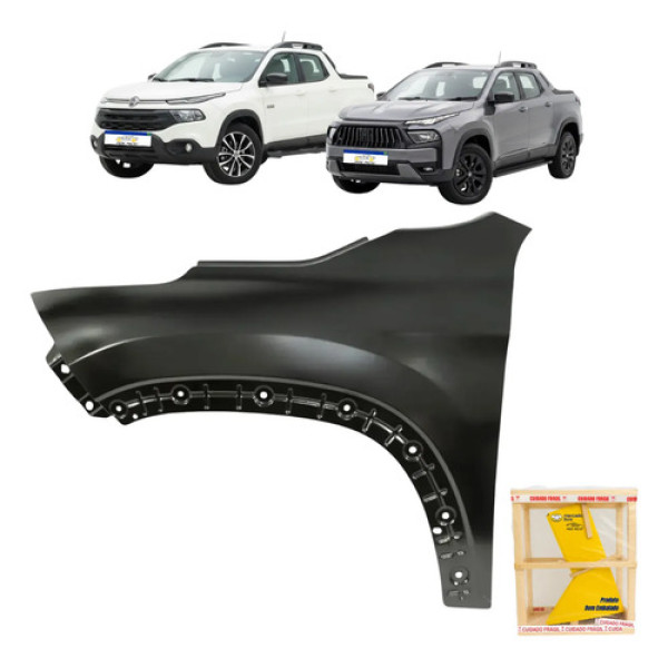 Paralama Fiat Toro 2016 2018 2019 2021 2022 A 2026 Novo Le