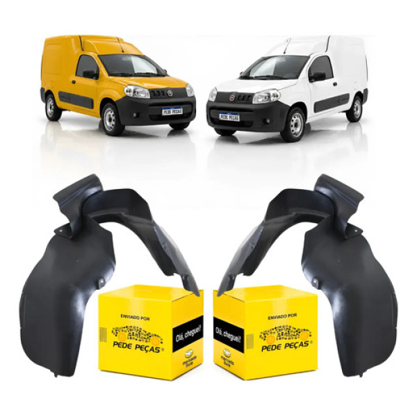 Par Parabarro Dianteiro Fiat Fiorino 2014 A 2026 Furgão Novo