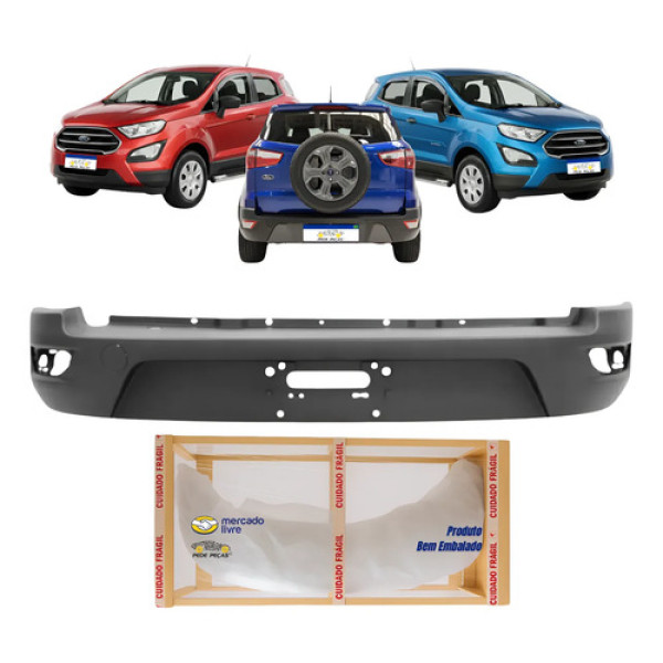 Parachoque Ford Ecosport 2018 2019 2020 2021 Traseiro