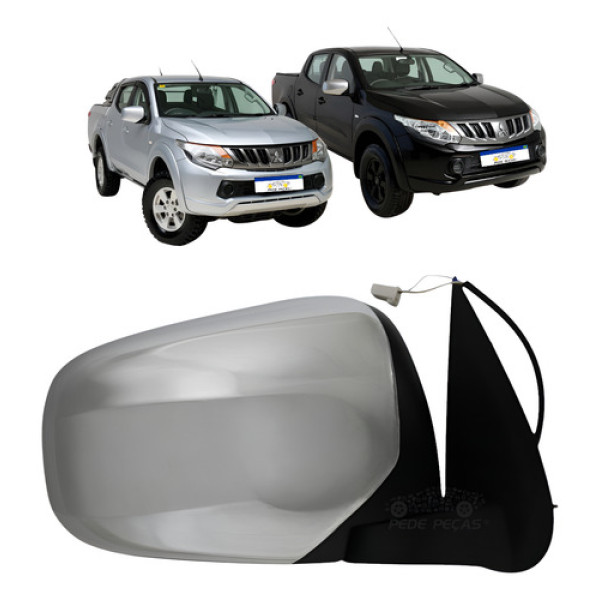 Retrovisor Direito Mitsubishi Triton 2016 A 2022 Elétrico  Direito