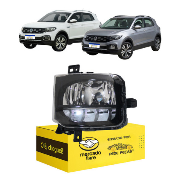Farol Milha Tcross 2020 2021 2022 2023 2024 2025 Cibie L.e Cristal