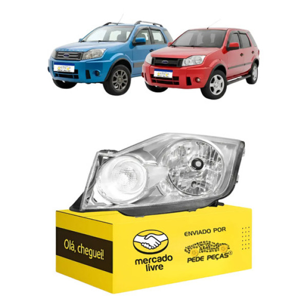 Farol Sinaleira Ford Ecosport 2008 2009 2010 2011 2012 Le Esquerdo/motorista