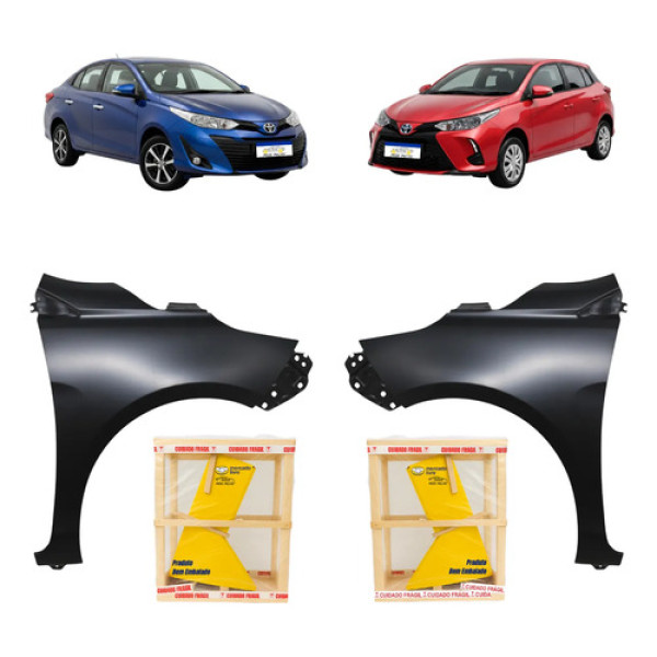 Paralama Toyota Yaris 2019 2020 2021 2022 2023 2024 2025 Par