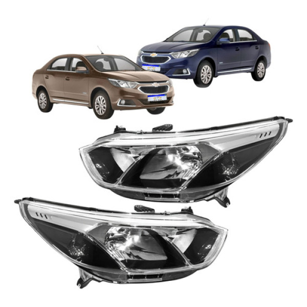 Farol Chevrolet Cobalt Lt Ltz Elite 2016 2017 2018 2019 2020