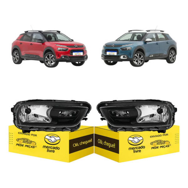 Par Farol Inferior C4 Cactus 2019 20 21 22 23 2024 Novo Ambos Lados