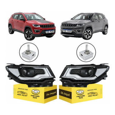 Farol Jeep Compass T...