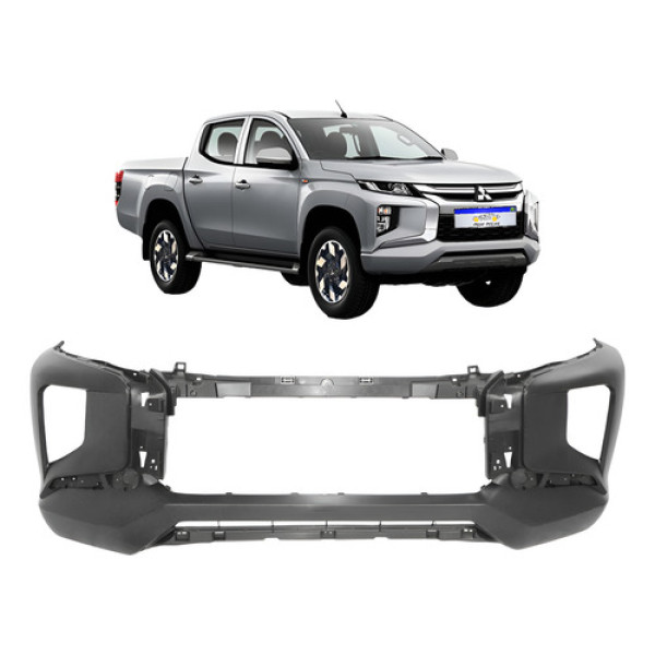 Parachoque Mitsubishi L200 Triton 2021 2022 2023 2024 Novo Preto
