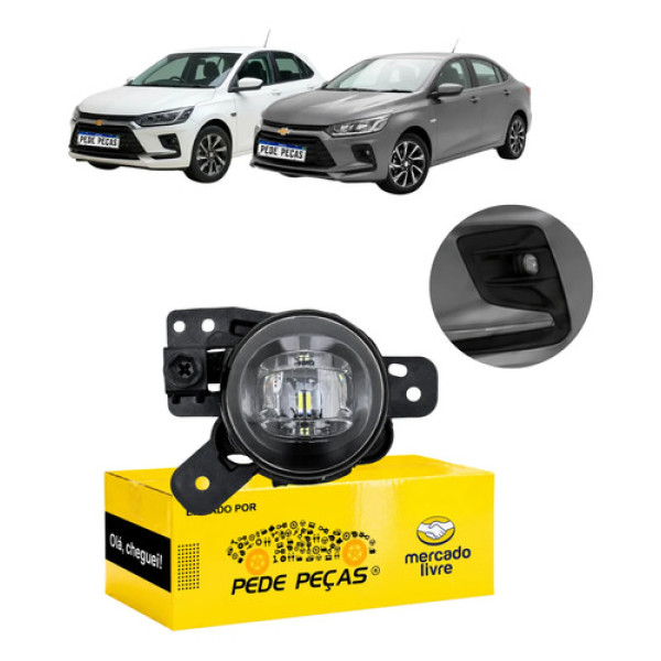 Farol Milha Gm Onix 2026 Hatch Plus Premier Turbo Novo Le Cristal