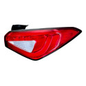 Lanterna Sinaleira Fiat Cronos 2018 A 2026 C/led Cristal Ld Direito/passageiro Vermelho