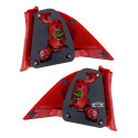 Par Lanterna Peugeot 307 Sedan 2007 2008 2009 10 11 12 Novo Ambos Lados Vermelho