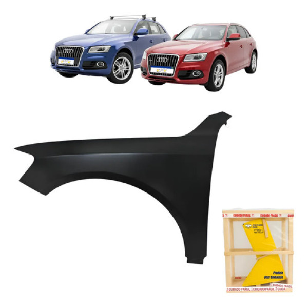Paralama Esquerdo Audi Q5 2009 2010 11 12 13 14 A 2016 Novo