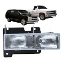 Farol Gm Silverado Foco Duplo 1993 94 95 96 97 98 A 2001 Ld Direito/passageiro