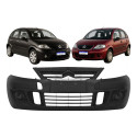 Parachoque Dianteiro Citroen C3 2008 2009 2010 11 2012 Novo Preto