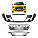Kit Parachoque Grades Peugeot 208 Allure 2021 22 23 A 2024 Preto