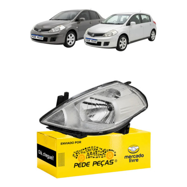Sinaleira Esquerda Nissan Tiida 2007 08 09 A 2013 C/avaria Esquerdo/motorista