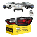 Par Lanterna Canto Tampa Jeep Compass 2022 A 2026 C/led Ld Direito/passageiro