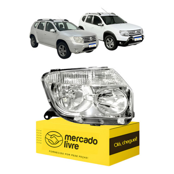 Farol Sinaleira Duster 2012 2013 2014 2015 L.d Novo Direito/passageiro