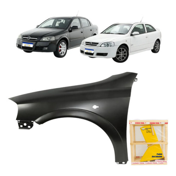 Paralama Gm Astra 1998 1999 2000 2001 A 2011 C/ Furo Novo