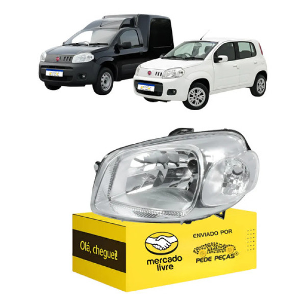 Farol Sinaleira Fiat Uno Vivace Fiorino 2012 2013 14 2015 Le Esquerdo/motorista