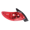 Lanterna Peugeot 207 Hatch 2008 2009 A 2015 Grade Cromada Ld Direito/passageiro Vermelho