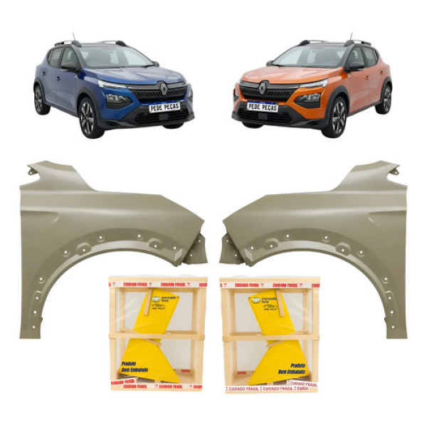 Par Paralama Renault Kardian 2024 25 2026