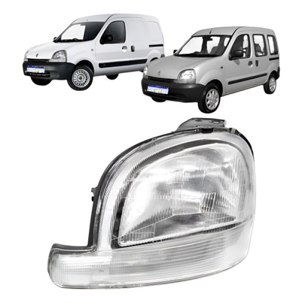 Farol Renault Kangoo 1998 A 2007 Sportway Expression Rl Le Esquerdo/motorista