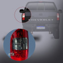 Par Lanterna S10 2001 2002 2003 2004 2005 A 2008 Fume Claro Ambos Lados Vermelho