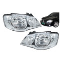 Par Farol Vw Golf 2008 2009 2010 2011 2012 2013 Cromado Novo Esquerdo