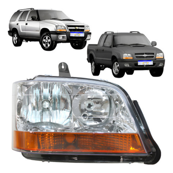 Farol S10 2001 2002 2003 2004 2005 2006 2007 2008 A 2011 L.d Direito
