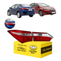 Par Lanterna Canto Tampa Toyota Corolla 2015 A 2017 S/led Le Esquerdo/motorista