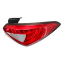 Sinaleira Traseira Fiat Cronos 2018 A 2026 C/led Cristal Le Esquerdo Vermelho