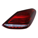 Lanterna C180 C200 C250 C300 C43 C63 Amg 2015 A 2018 W205 Ld Direito/passageiro Vermelho
