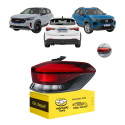 Lanterna Fiat Pulse Hybrid Tributo 22 23 24 25 26 27 Led Ld Direito/passageiro Vermelho
