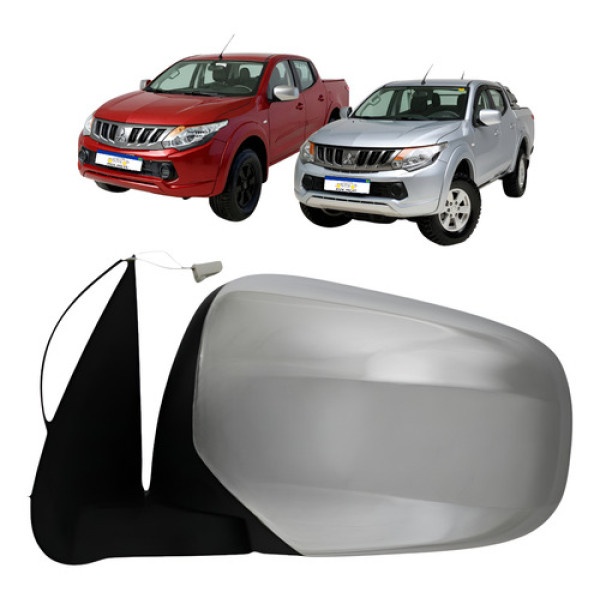 Retrovisor Elétrico Le Triton 2016 A 2022 S/pisca Cromado Esquerdo