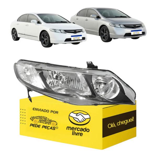 Sinaleira Farol Honda New Civic 2007 2008 2009 2010 2011 L.d Direito/passageiro