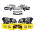 Par Sinaleira Vw Gol Saveiro Voyage G6 2013 2014 2015 2016 Ambos Lados Transparente
