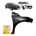 Paralama Nissan Versa 2021 2022 2023 2024 2025 Novo 
