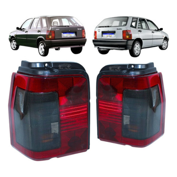 Lanterna Fiat Tipo Fumê 1993 1994 1995 1996 1997 Par Ambos Lados Fumê