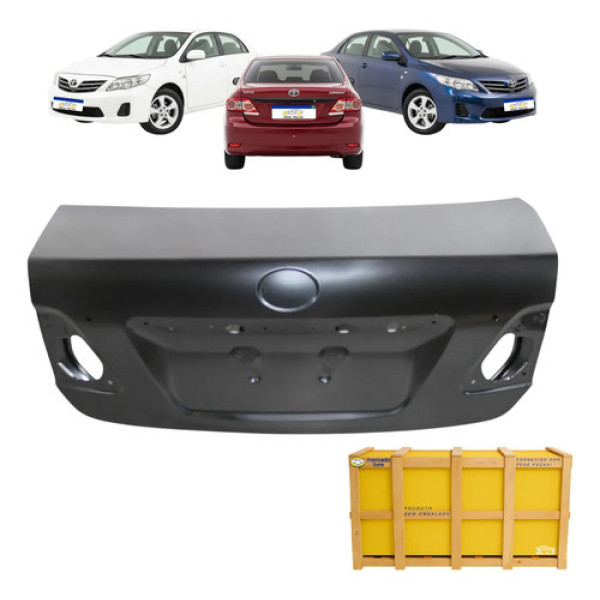 Tampa Traseira Toyota Corolla Altis 2012 2013 2014 Nova Preto