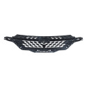 Grade Dianteira Chery Arrizo 6 2021 2022 Preto Com Friso Cromado Brilhante