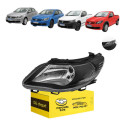 Farol Esquerdo Gol Saveiro Voyage 2009 A 2012 Foco Simples Esquerdo/motorista