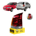 Lanterna Direita Fiat Palio 2003 04 05 06 07 2008 Tricolor Direito/passageiro Vermelho/cristal/âmbar