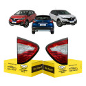 Lanterna Renault Captur 2017 2018 2019 2020 2021 2022 Par  Direito Vermelho