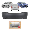 Parachoque Traseiro Nissan Versa 2015 16 17 18 19 2020