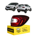 Lanterna Captur 2017 2018 2019 2020 2021 Led Direita Direito/passageiro Vermelho