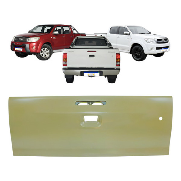 Tampa Carroceria Toyota Hilux C/f Chave 2009 2010 2011 Novo Cinza