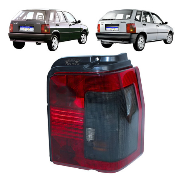 Lanterna Fiat Tipo 1993 1994 1995 1996 1997 Fumê Ld Novo Direito/passageiro Fumê