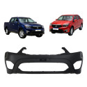 Parachoque Ssangyong Actyon Sport 2013 A 2018 C/furo Milha Preto