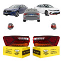 Par Lanterna Sinaleira Canto Jetta 2018 A 25 2026 Full Led Ambos Lados Vermelho