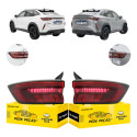 Par Lanterna Sinaleira Haval H6 Gt 2023 A 2025 Full Led Novo Ambos Lados Vermelho